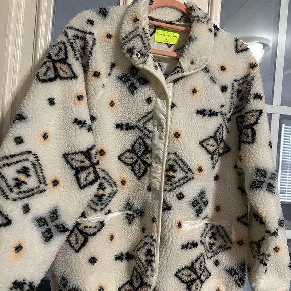 Playing for keeps/ fleece jacket - Picture 1 of 5